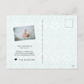 Peekaboo Joy | Schattigee Waterverf Kerstfoto Feestdagenkaart (Achterkant)