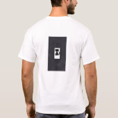 Peekaboo kat in een beker T-shirt (Achterkant)