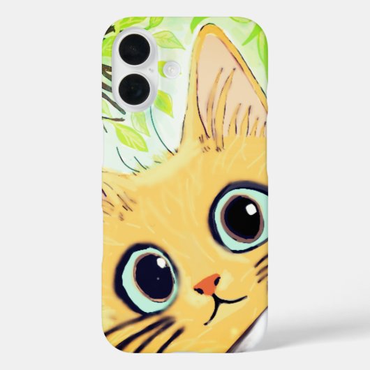 Peekaboo Kitten Telefoonhoesje – Schattige Cat Des Case-Mate iPhone Case (Achterkant)