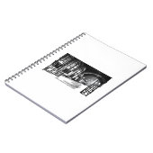 Peekaboo – klassieke basisslogan notitieboek (Linkerzijde)