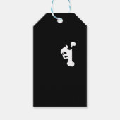 Peekaboo Lazy Sloth Cadeaulabel (Voorkant)