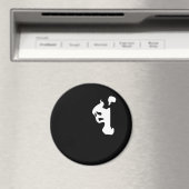 Peekaboo Lazy Sloth Magneet (Insitu (Vaatwasser))