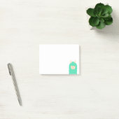Peekaboo Llama Happy Emoji Post Post-it® Notes (Kantoor)