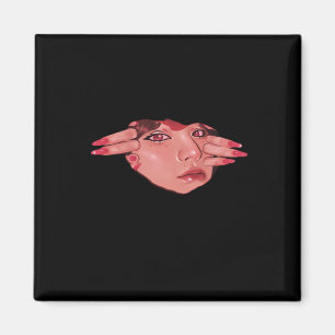 Peekaboo – Luiaard Design Vibes Magneet