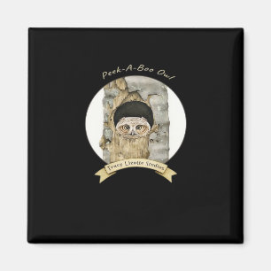 Peekaboo meme ontwerp voor Halloween Magneet