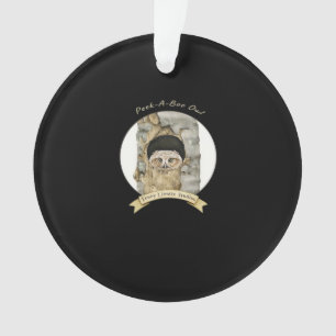 Peekaboo meme ontwerp voor Halloween Ornament