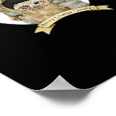 Peekaboo meme ontwerp voor Halloween Poster (Hoek)