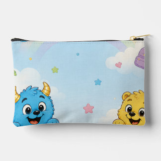 Peekaboo Monster Vrienden Pastel Kleuterschool Luc Etui