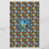 PeekaBoo Monsters Baby shower Game Old Wives' Tale Flyer (Achterkant)