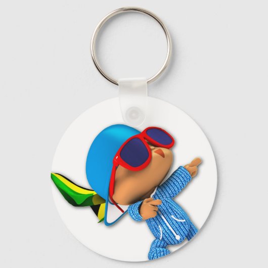 peekaboo nummer 1 superster sleutelhanger (Voorkant)
