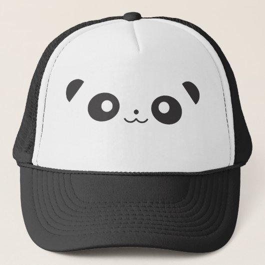Peekaboo Panda Trucker Pet (Voorkant)