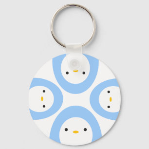 Peekaboo Penguins Sleutelhanger