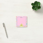 Peekaboo Pink Baby Chick Post-it® Notes (Kantoor)