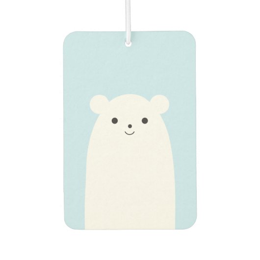 Peekaboo Polar Beer Auto Luchtverfrisser (Voorkant)