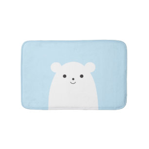 Peekaboo Polar Beer Bath Mat