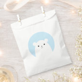 Peekaboo Polar Beer Favor Tassen Bedankzakje (Geknipt)