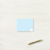 Peekaboo Polar Beer Post-it Notes (Op bureau)