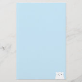 Peekaboo Polar Beer Stationery Briefpapier (Voorkant)