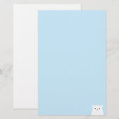 Peekaboo Polar Beer Stationery Briefpapier (Voorkant / Achterkant)