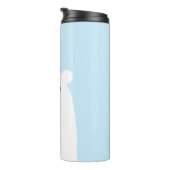 Peekaboo Polar Beer Tumbler Thermosbeker (Geroteerd rechts)