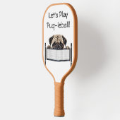 Peekaboo Pug Pickleball Paddle (Links)