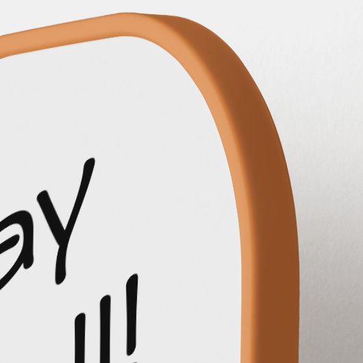 Peekaboo Pug Pickleball Paddle (Links Detail)