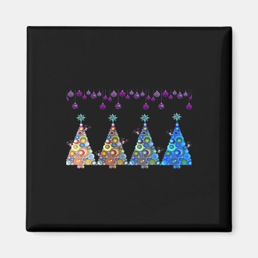 Peekaboo Reindeer Classic Magneet (Voorkant)