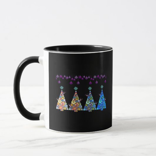 Peekaboo Reindeer Classic Mok (Links)