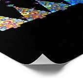 Peekaboo Reindeer Classic Poster (Hoek)