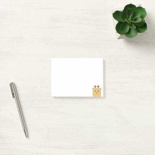 Peekaboo Reindeer Post-it Notes (Kantoor)