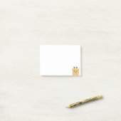 Peekaboo Reindeer Post-it Notes (Op bureau)