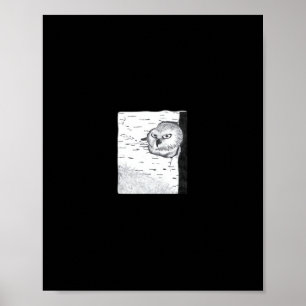 Peekaboo Schattige Basic Poster