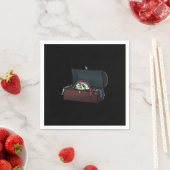 Peekaboo Sloth Halloween Servet (Insitu)