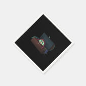 Peekaboo Sloth Halloween Servet (Hoek)