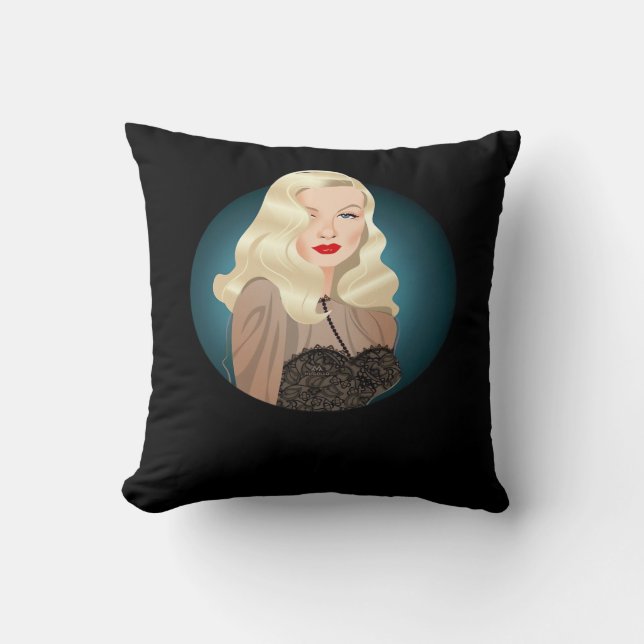 Peekaboo Spooky Quote Kussen (Voorkant)