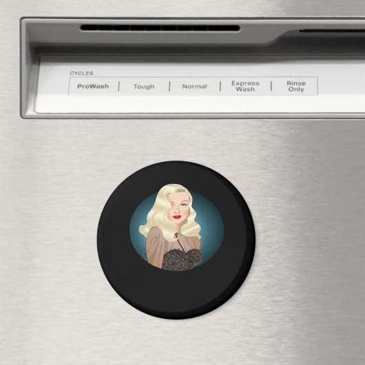 Peekaboo Spooky Quote Magneet (Insitu (Vaatwasser))