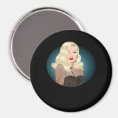 Peekaboo Spooky Quote Magneet (Voorkant / Achterkant)