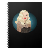 Peekaboo Spooky Quote Notitieboek (Voorkant)