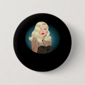 Peekaboo Spooky Quote Ronde Button 5,7 Cm (Voorkant)
