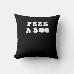 Peekaboo Spooky Slogan Kussen