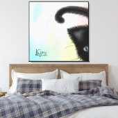 Peekaboo Stretched Canvas Afdruk (Insitu (Slaapkamer))