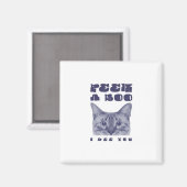 Peekaboo - Verrassing van Halloween Magneet (Voorkant / Achterkant)