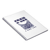 Peekaboo - Verrassing van Halloween Notitieboek (Rechterzijde)
