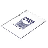 Peekaboo - Verrassing van Halloween Notitieboek (Linkerzijde)