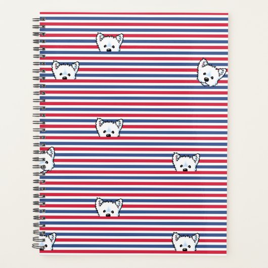 Peekaboo Westies KiniArt Planner (Voorkant)