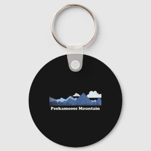 Peekamoose Mountain Peak Bygger New York Ny Klimme Sleutelhanger