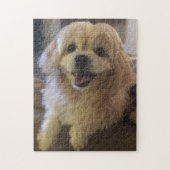 Peekapoo Dog Puzzle Legpuzzel (Verticaal)