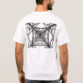 Peeking at the Power Tower T-shirt (Achterkant)