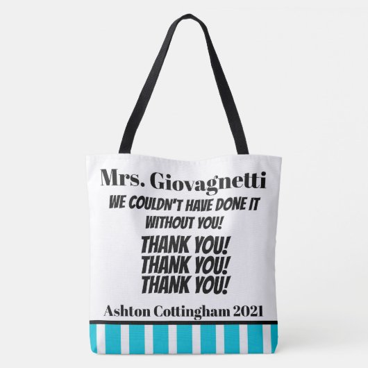 Peeking Cats Teacher Tas - Zie terug! (Achterkant)