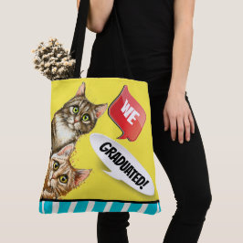 Peeking Cats Teacher Tas - Zie terug!